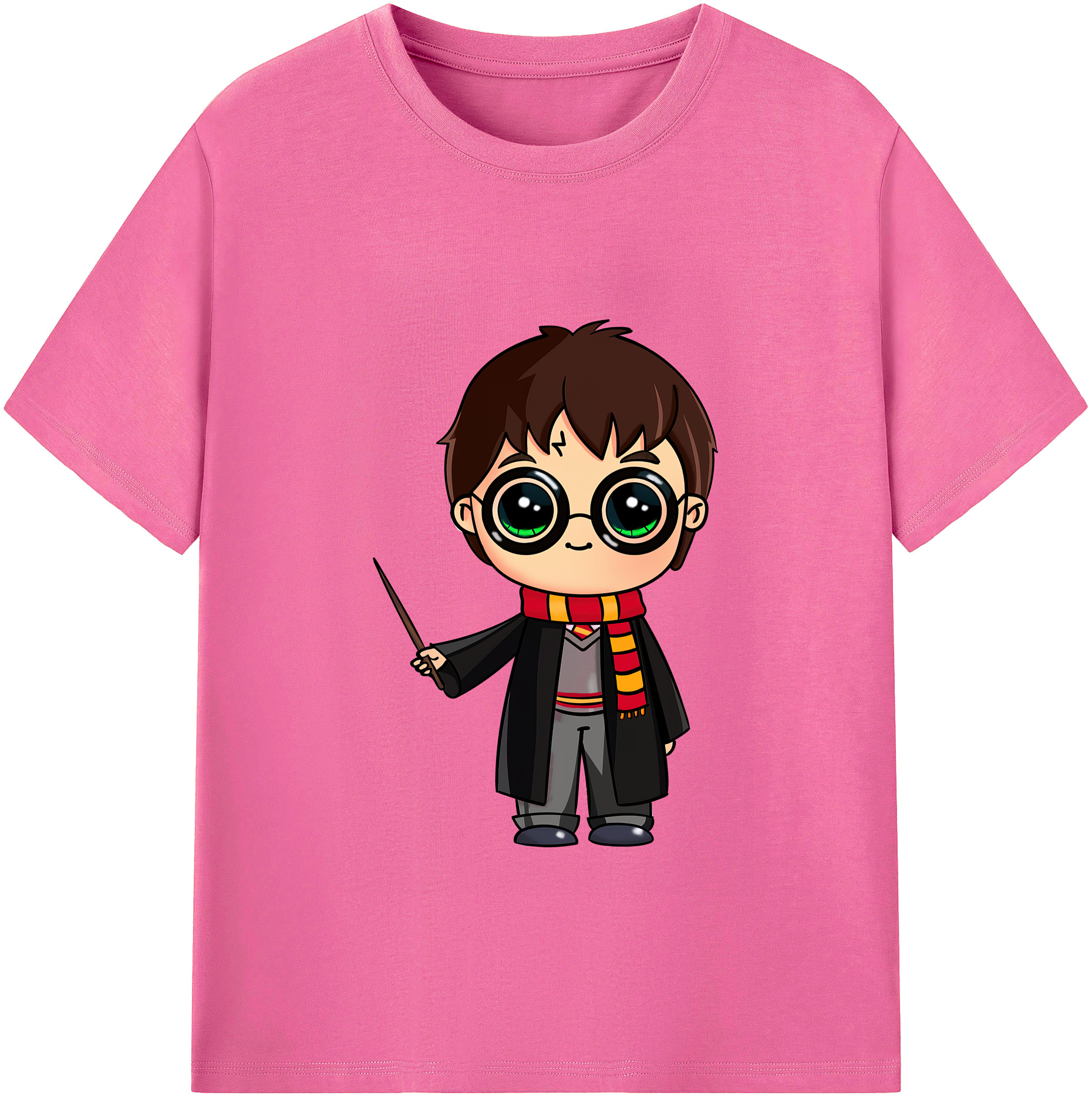（画像用） Harry Potter ハリー・ポッターシリーズ レディースカジュアルプリントTシャツ（綿100％）